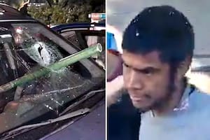 El detenido por arrojar un caño a un automovilista en el Túnel de Avenida del Libertador