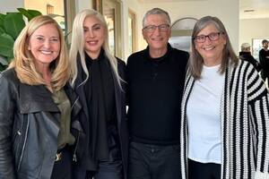 El detrás de escena de la serie de Bill Gates con Lady Gaga