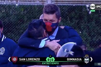 El detrás de escena del abrazo entre Diego Maradona y Marcelo Tinelli