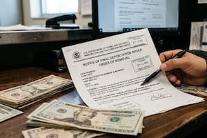 Oficial y confirmado: de cuánto es la multa para migrantes que no acaten la orden final de deportación del DHS