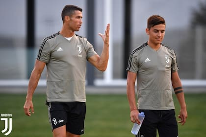El día a día de Cristiano Ronaldo con Paulo Dybala en Juventus