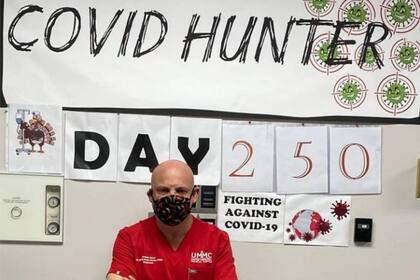 El día de Acción de Gracias, el pasado 26 de noviembre, el doctor Varon llevaba 252 días consecutivos de lucha contra el Covid-19