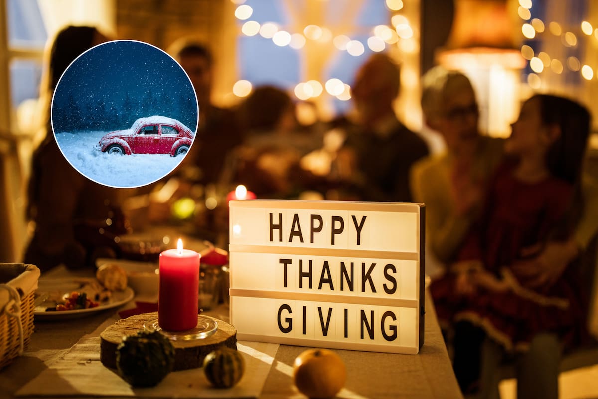 El Día de Acción de Gracias, en gran parte de Estados Unidos, estaría marcado por las tormentas y nevadas