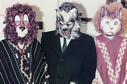 El día de Halloween de 1983, Borges se disfrazó de hombre lobo en Wisconsin