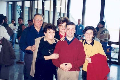 El día de la despedida, en mayo de 2003.