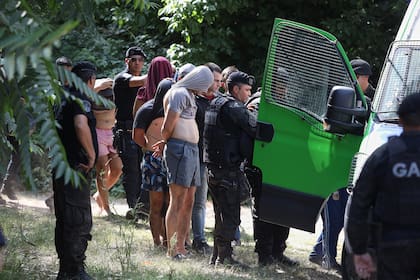 El día de la detención de los acusados de matar a Fernando Báez Sosa
