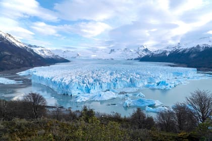 El día de la grabación, él y su equipo estuvieron cinco horas en el hielo