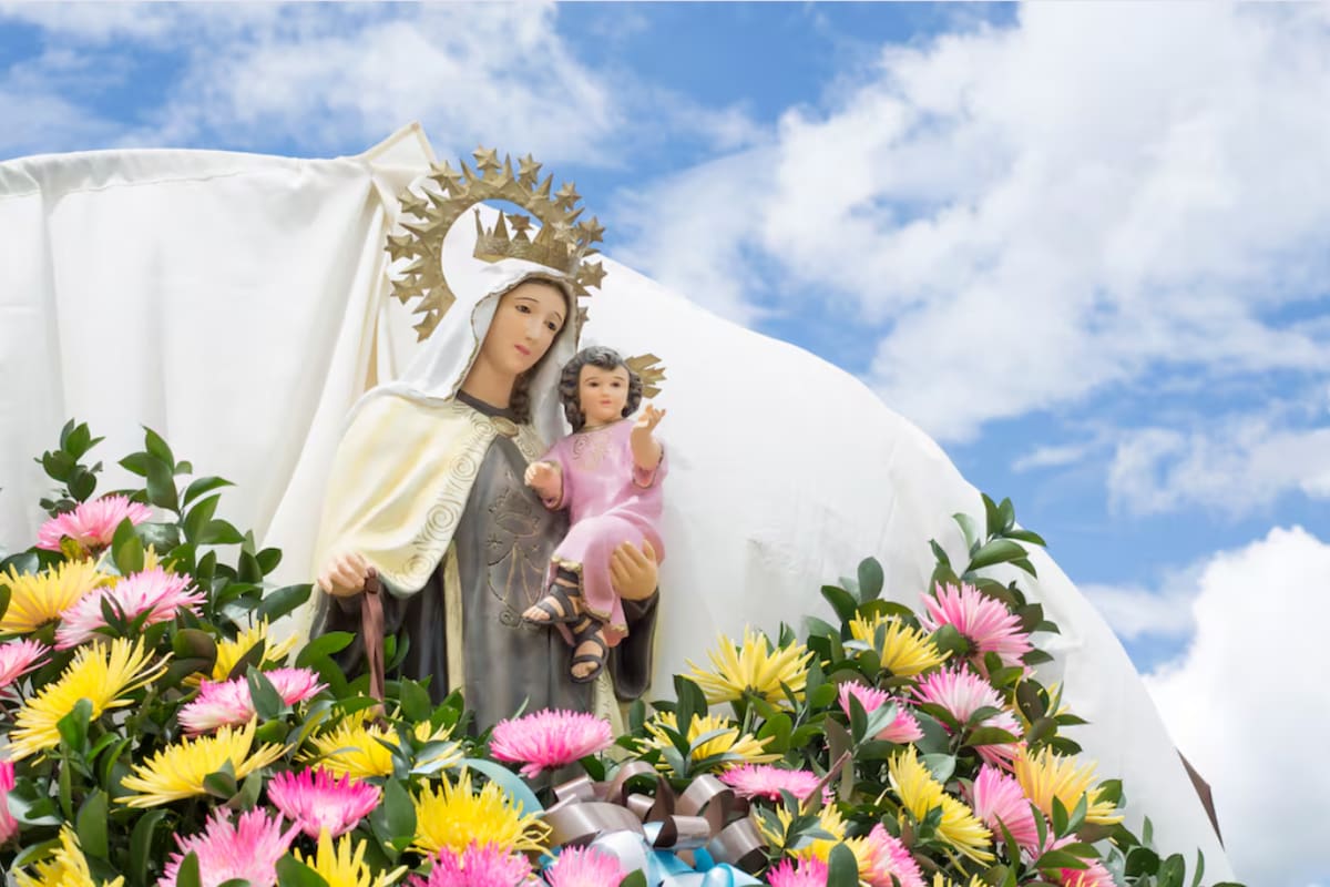 El día de la Virgen del Carmen se celebra el 16 de julio