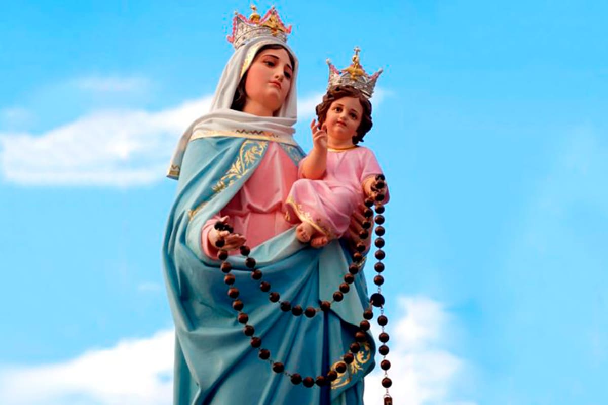 El Día de Nuestra Señora del Rosario se celebra todos los 7 de octubre