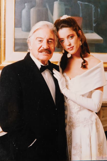 El día de su casamiento con Pety Peltenburg (ella tenía 18 años).