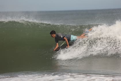 El día del accidente el oleaje era fuerte