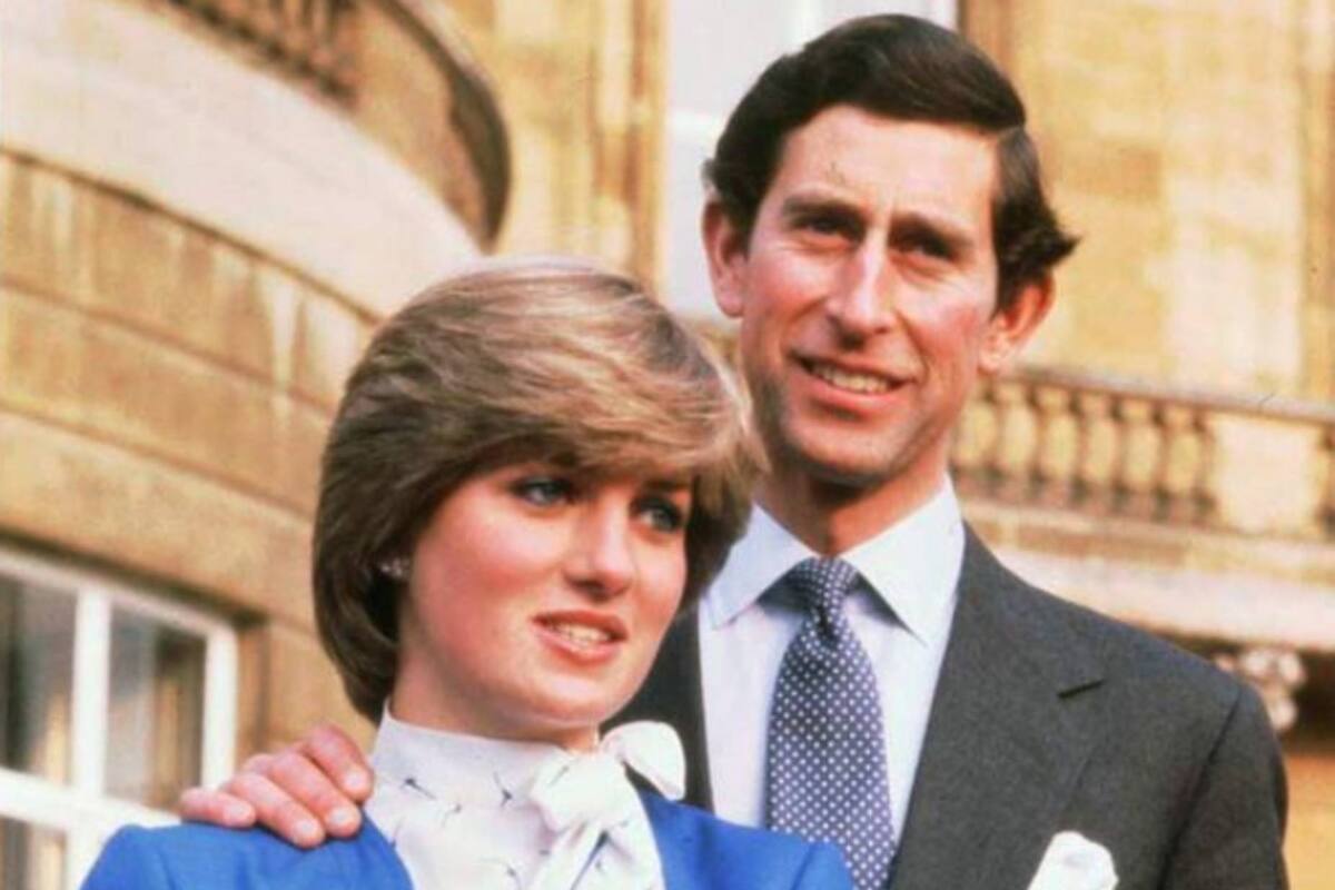 El día del compromiso entre Diana y Carlos