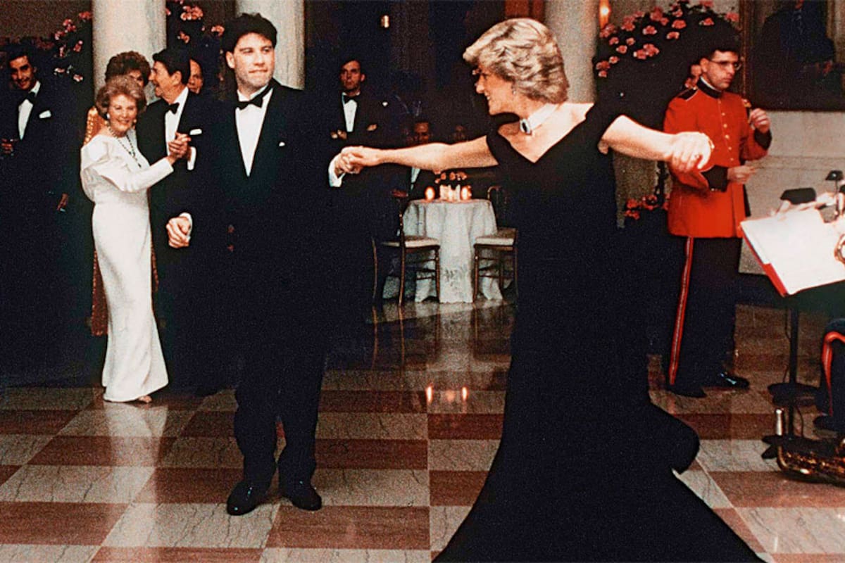 El día en que bailó con John Travolta en la Casa Blanca