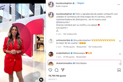 El día en que Lourdes Stephen se unió a Telemundo