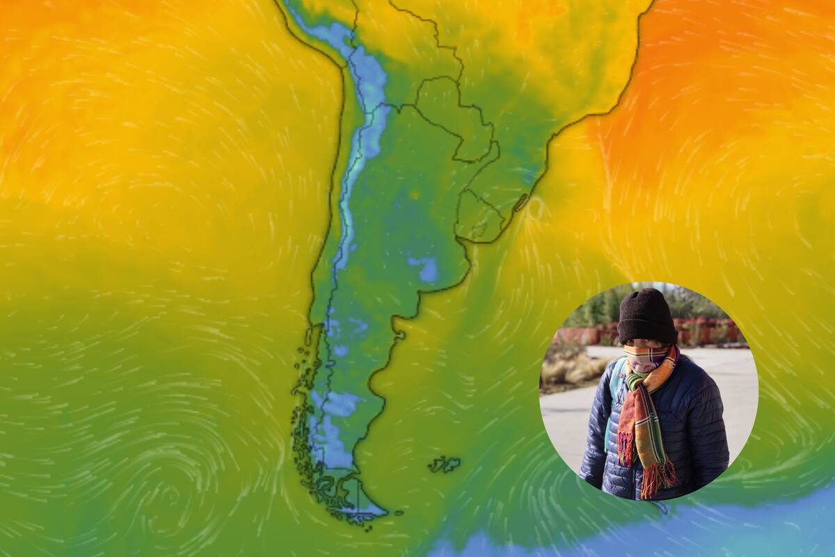 El día más frío de la semana en la Argentina, según el pronóstico del tiempo