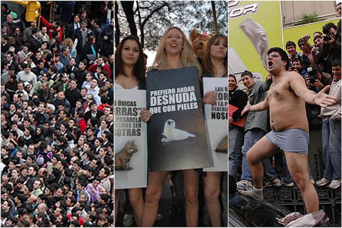 El día que Nicole Neumann paralizó la Ciudad de Buenos Aires