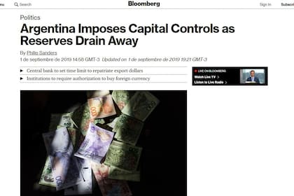 El diario financiero Bloomberg