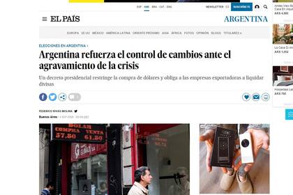 El diario español El País