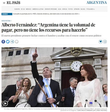 El diario español El País