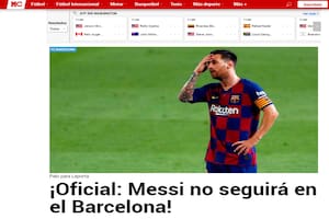 El diario español Marca había anticipado la salida, pero la noticia rebotó por todo el mundo.