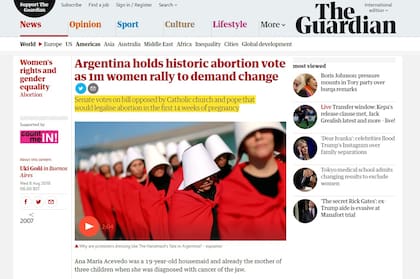 El diario inglés The Guardian