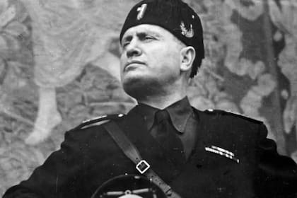 El dictador Benito Mussolini