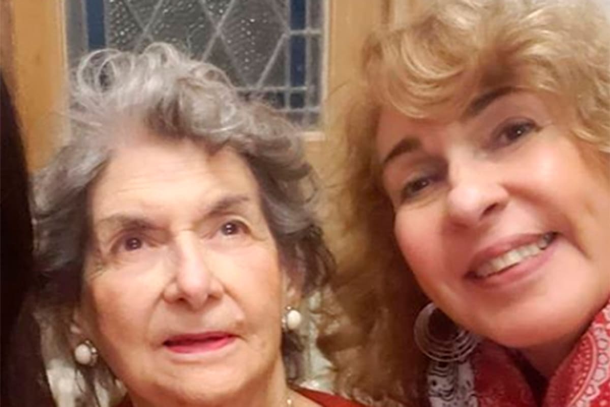 El difícil momento de Georgina Barbarossa: murió su madre, Susana, a los 91 años