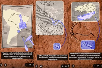 El dinosaurio fue encontrado durante una excavación en 1936 en la formación Santa María, en Brasil (Foto: Google)