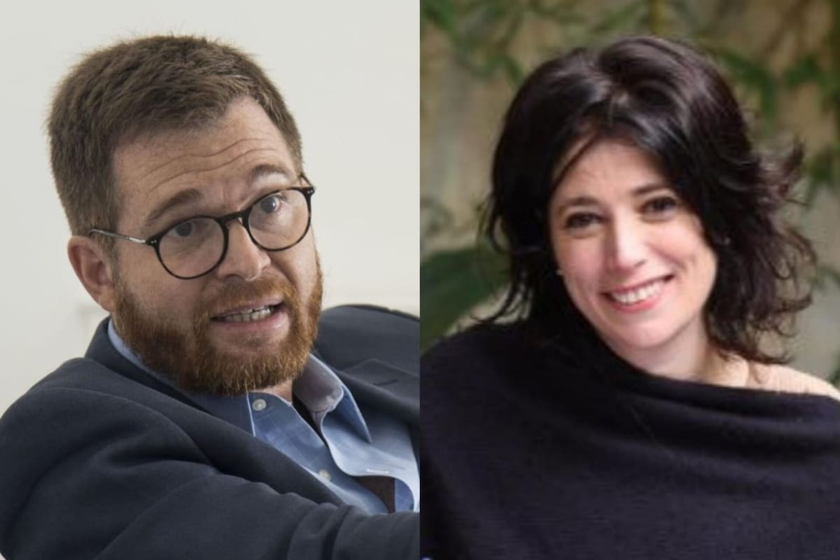 El diputado de Hacemos Coalición Federal (HCF) Nicolás Massot y su par del Pro, Sabrina Ajmechet