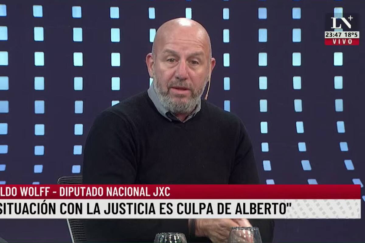 El diputado de Juntos por el Cambio, Waldo Wolff, en Comunidad de Negocios