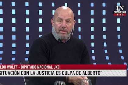 El diputado de Juntos por el Cambio, Waldo Wolff, en Comunidad de Negocios