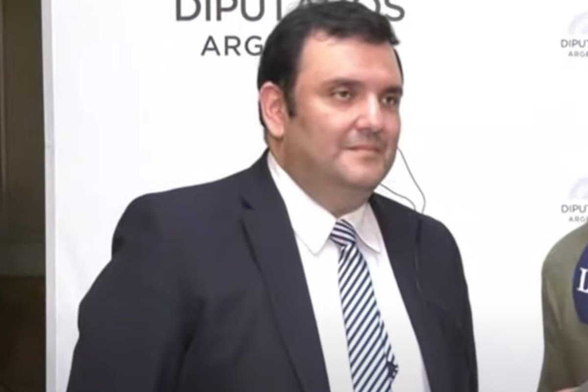 El diputado de La Libertad Avanza Gerardo Huesen