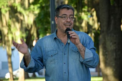 El diputado Germán Martínez, jefe del bloque del Frente de Todos