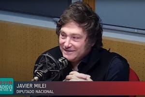 El diputado Javier Milei en Radio Con Vos