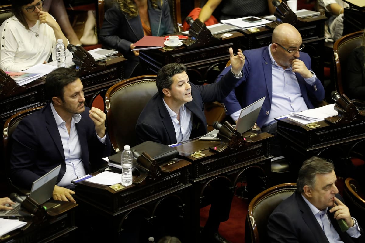 El diputado Luciano Laspina