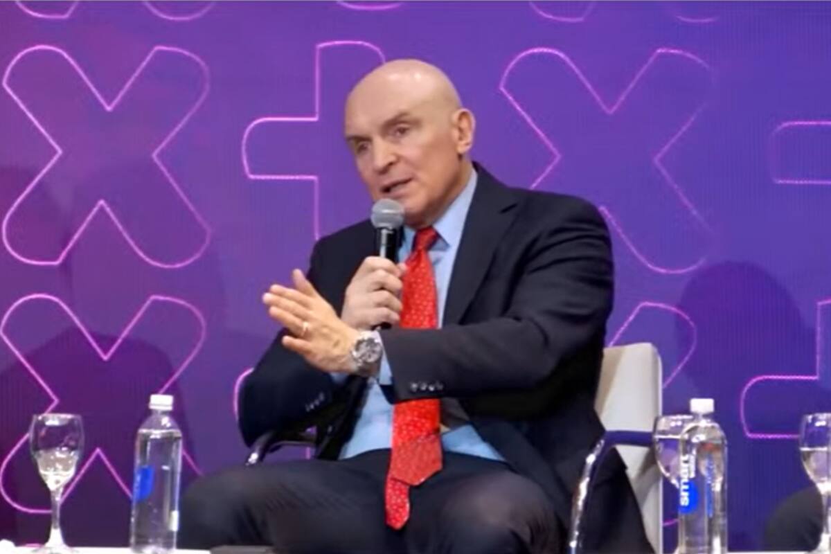 El diputado nacional José Luis Espert estuvo en el Congreso Maizar 2025 que se realizó en el Goldencenter