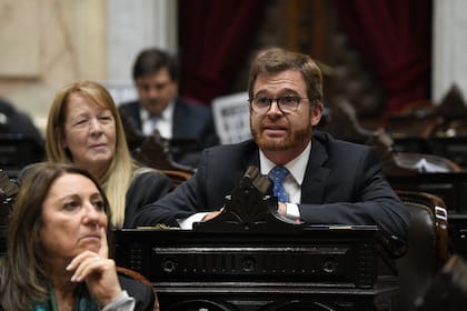 El diputado nacional Nicolás Massot en la sesión del miércoles 4 de junio