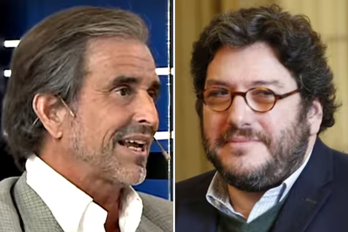El diputado nacionale Alberto “Bertie” Benegas Lynch y el exsecretario de Cultura de Mauricio Macri, Pablo Avelluto