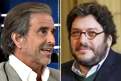 El diputado nacionale Alberto “Bertie” Benegas Lynch y el exsecretario de Cultura de Mauricio Macri, Pablo Avelluto