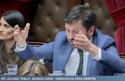 El diputado Pablo Juliano