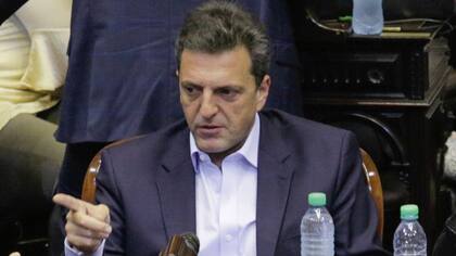 El diputado Sergio Massa