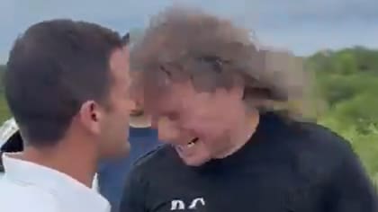 El diputado tucumano de La Libertad Avanza recibió un cabezazo