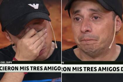 El Dipy mostró el dolor que siente al recordar a un amigo que falleció