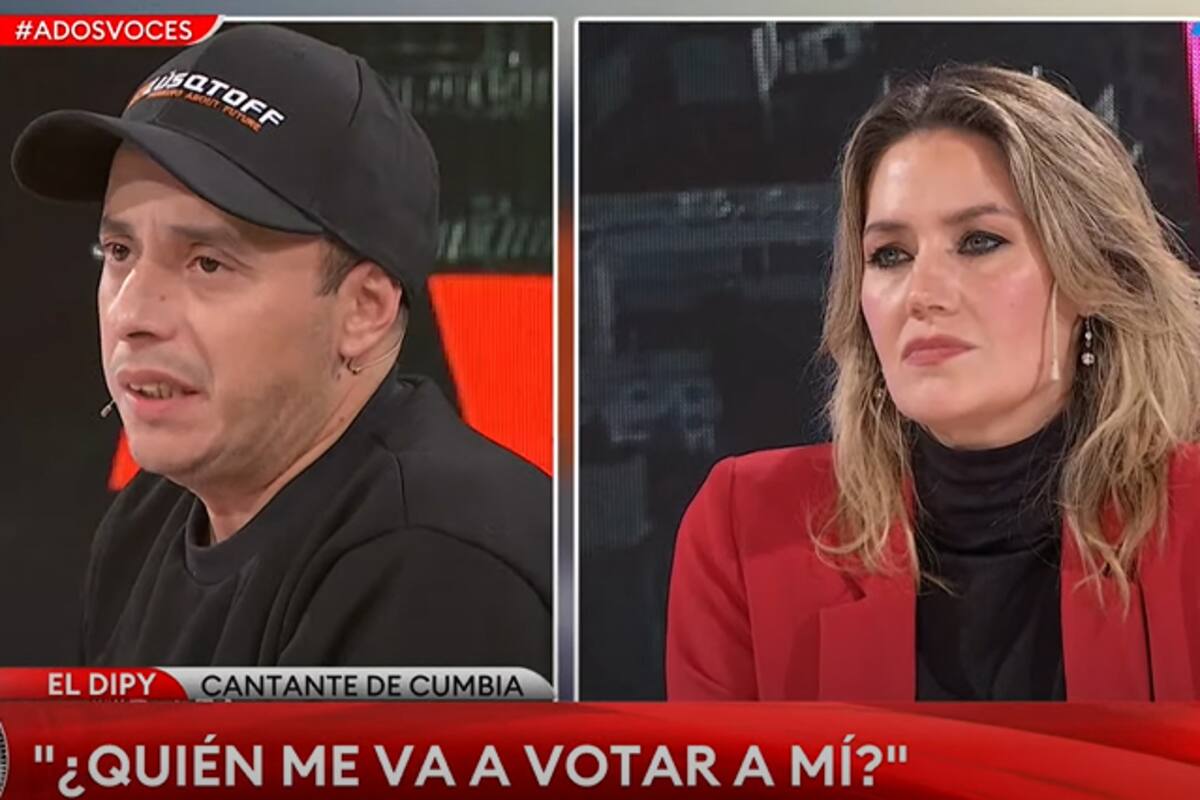 El Dipy y Carolina Losada en A Dos Voces, por el canal TN
