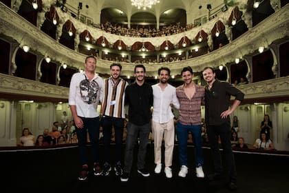 El director argentino Marco Berger presentó su nueva película, Los agitadores, dentro de la sección Imagina del festival