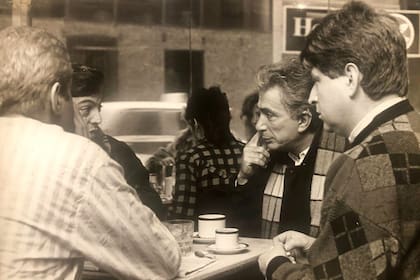 El director de cine Sergio Renán también era un habitué