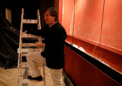 El director Duprat, en recorrido por las obras