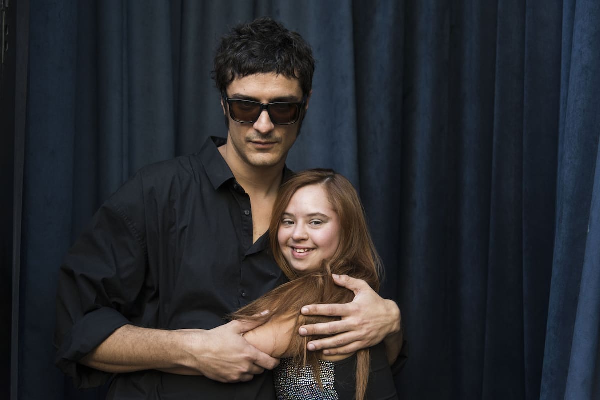 El director Federico Luis y la actriz Kiara Supini