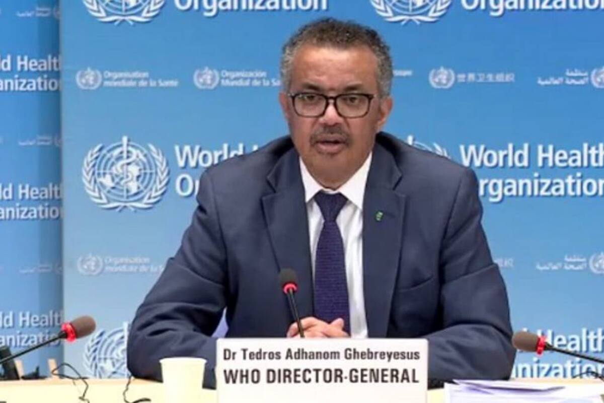 El director general de la OMS, Tedros Adhanom Ghebreyesus