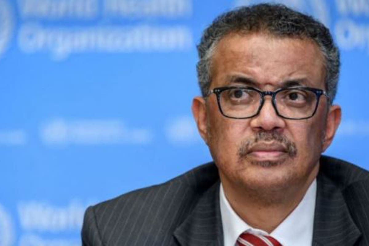 El director general de la OMS, Tedros Adhanom Ghebreyesus